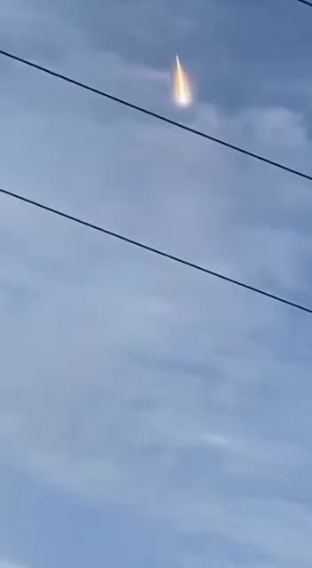 UFO UAP Fireball over Sweden.