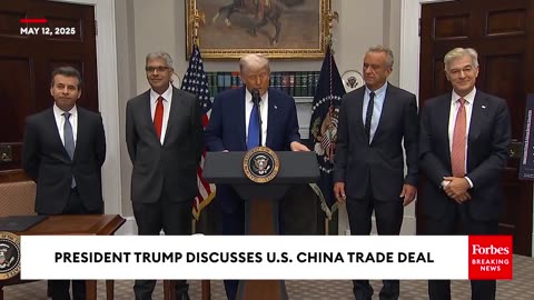 BREAKING NEWS: Trump Takes Victory Lap After U.S.-China Trade Deal Announced