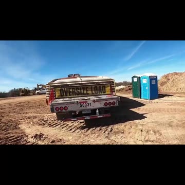 WATER CONTAINMENT WALLS #ourtruckinglife #truckdrivers #truckerlove #truckdriver #reallifetruckers