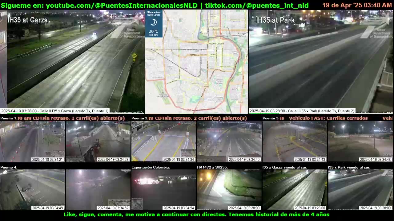 Puentes Internacionales NLD (Youtube / TikTok)