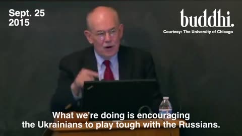 Mearsheimer on Ukraine in 2015