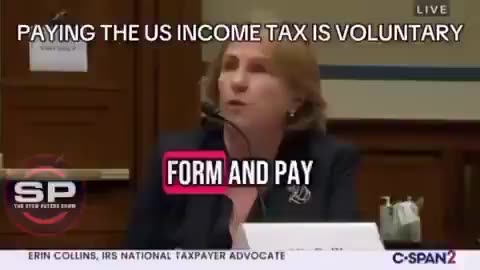 Top brass at the IRS tell congress that paying taxes is completely VOLUNTARY