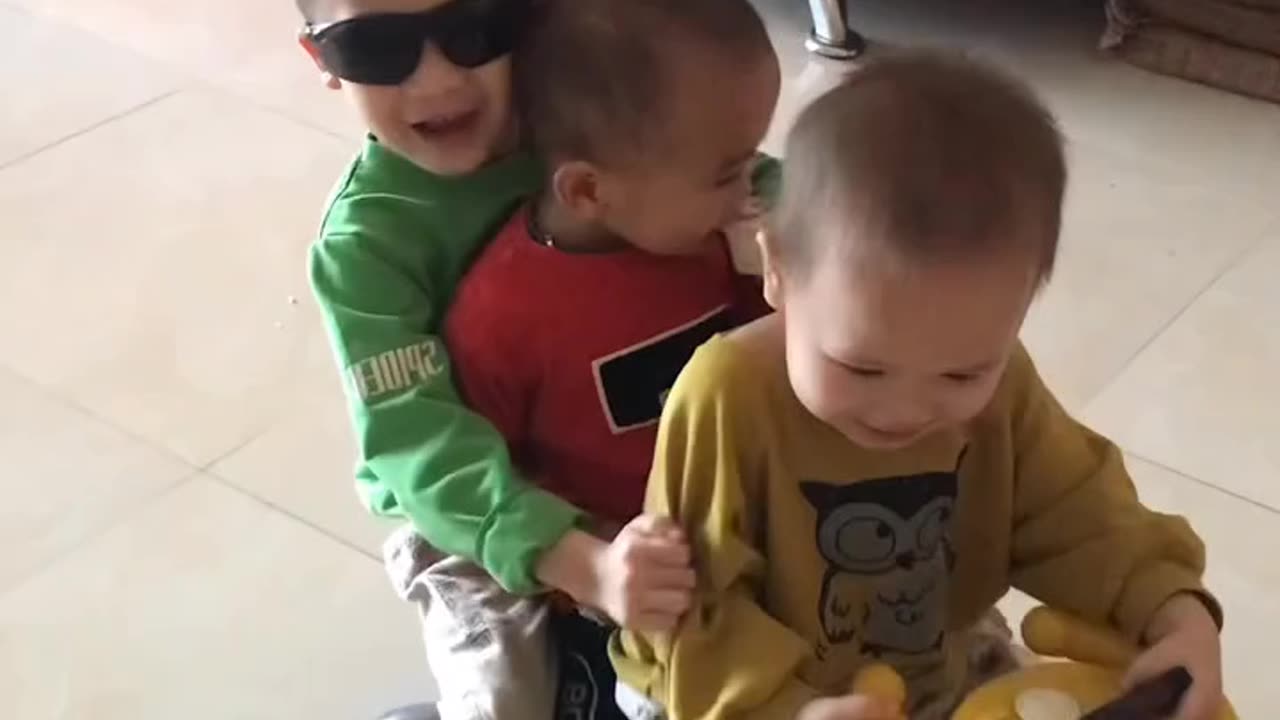 a fun day for three brothers - my children