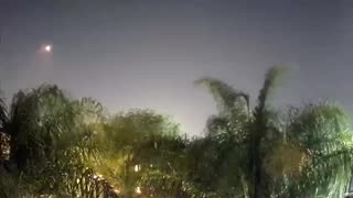 Interception in the north All in all there were 3 missiles