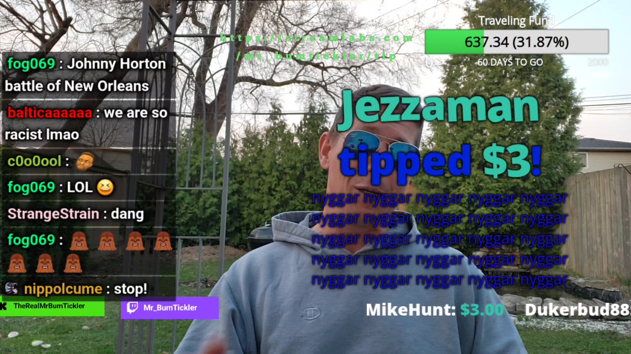 My stream was raided by Ugandans 😉