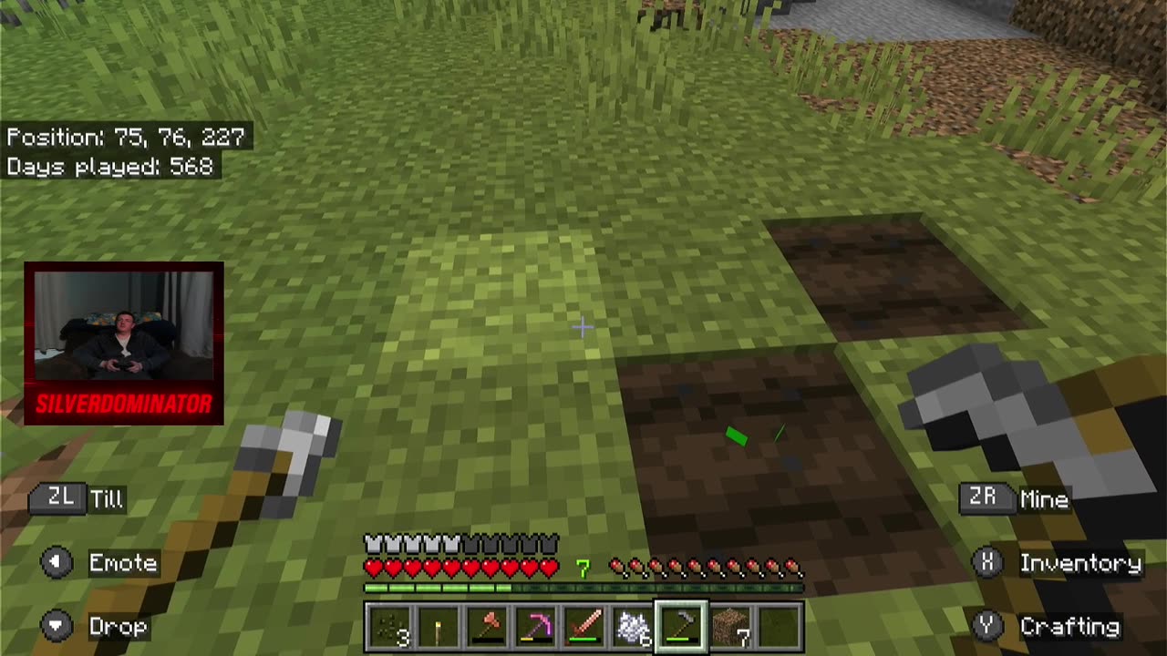 Cave Clearing in Minecraft! W/SilverDominator