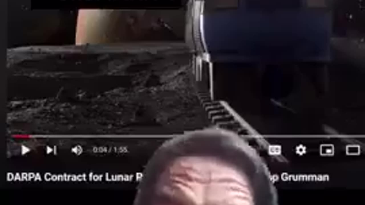 A FUCKING TRAIN ON THE FUCKING MOON!!
