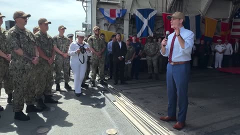 🚨🔥Secretary of Defense Pete Hegseth: Today, our team had the opportunity to tour..