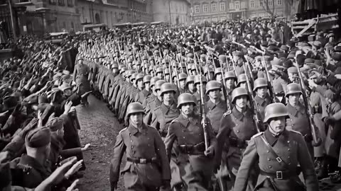 The brutal massacre and torture of the German people in 1945.