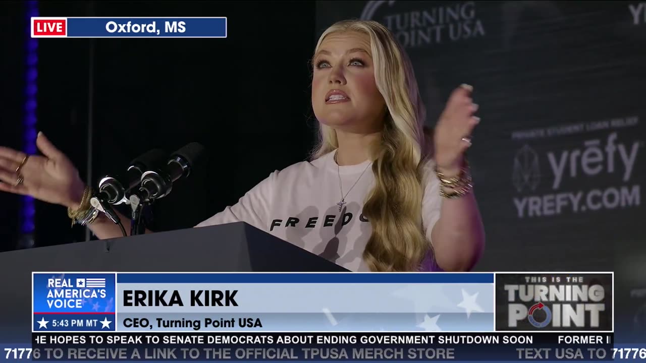 KIRK: OUR HOPE IS IN THIS GENERATION