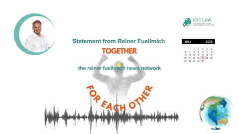 Reiners Fuellmich - New Statement from prison - July 24 2025 ENGLISH