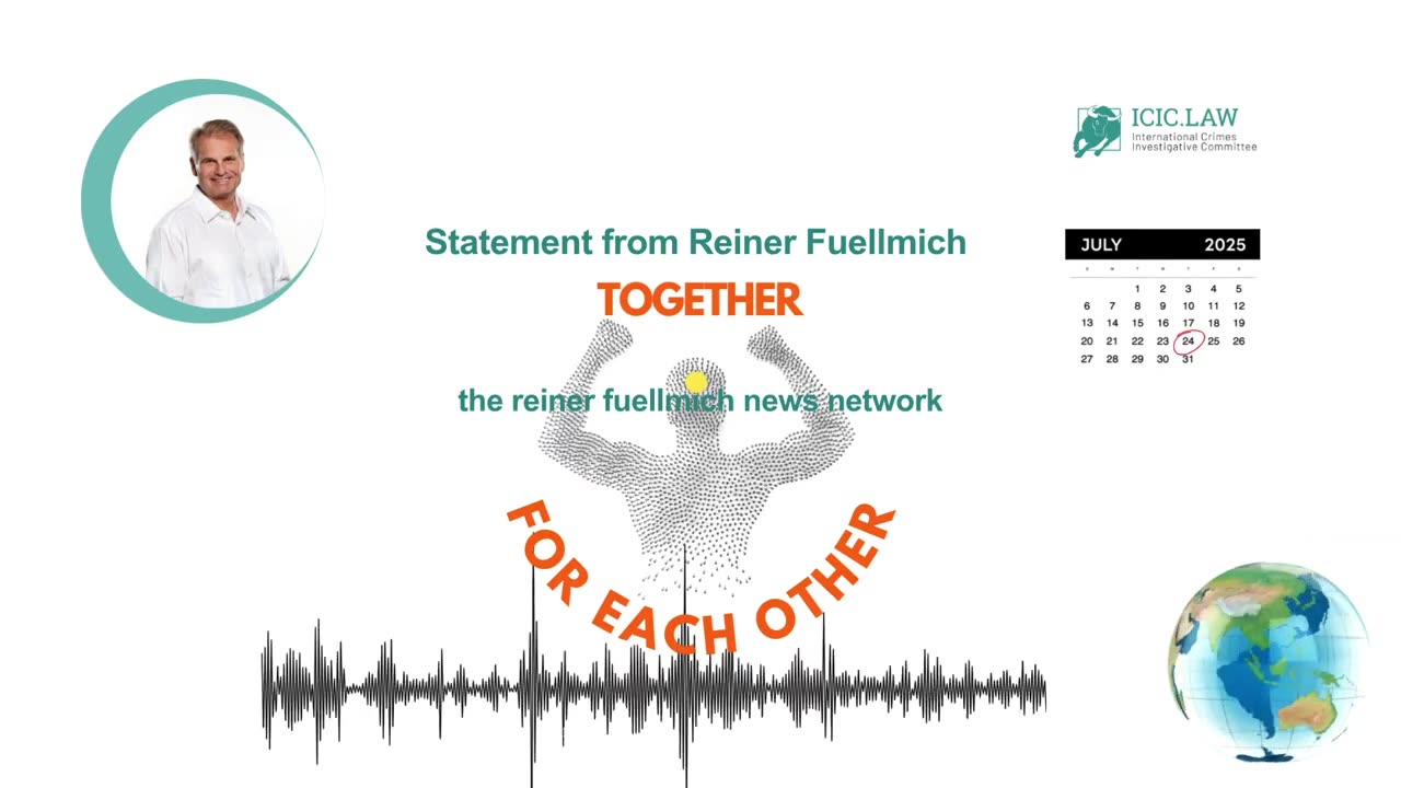 Reiners Fuellmich - New Statement from prison - July 24 2025 ENGLISH