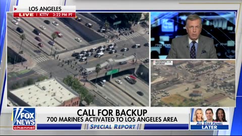 Brit Hume Calls Democrats 'Politically Insane' For Opposing Trump On Response To LA Riots