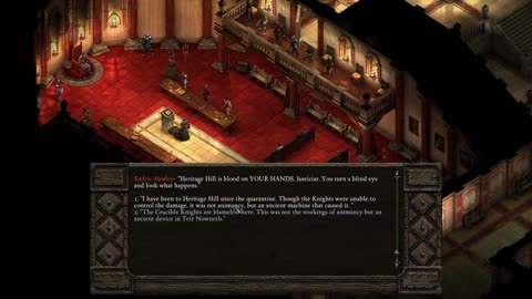 Assassination and a burning city| Pillars of Eternity | pt 16