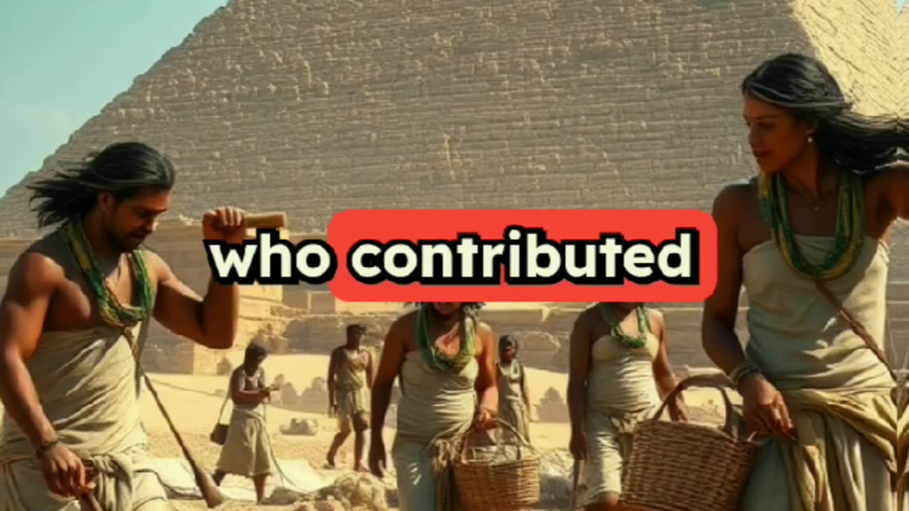 Egyptians Didn't Use Slaves To Build Pyramids Myth Debunked