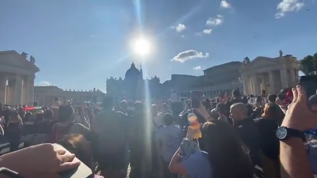 WHITE SMOKE! WE HAVE A POPE!