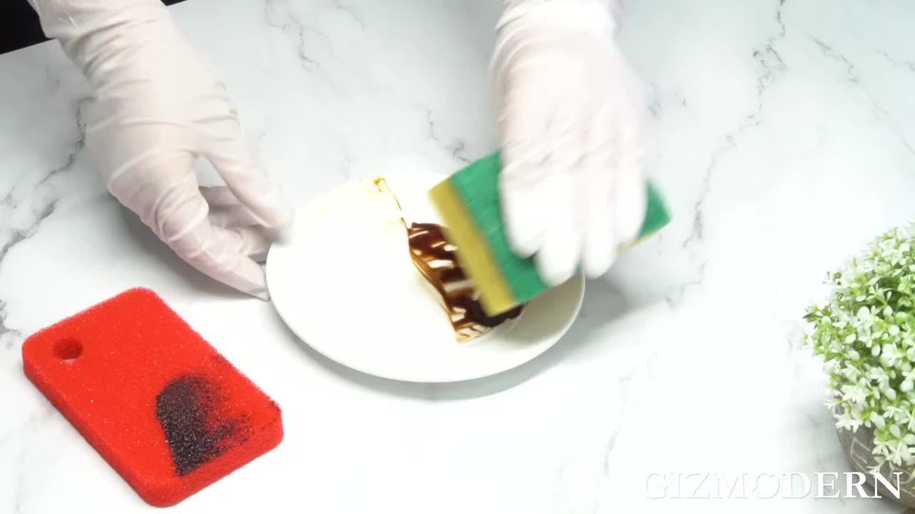 Cleanest Kitchen Sponge for Revolutionarily Easy Wash