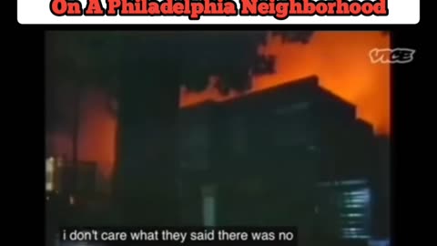 The Philadelphia MOVE Bombing