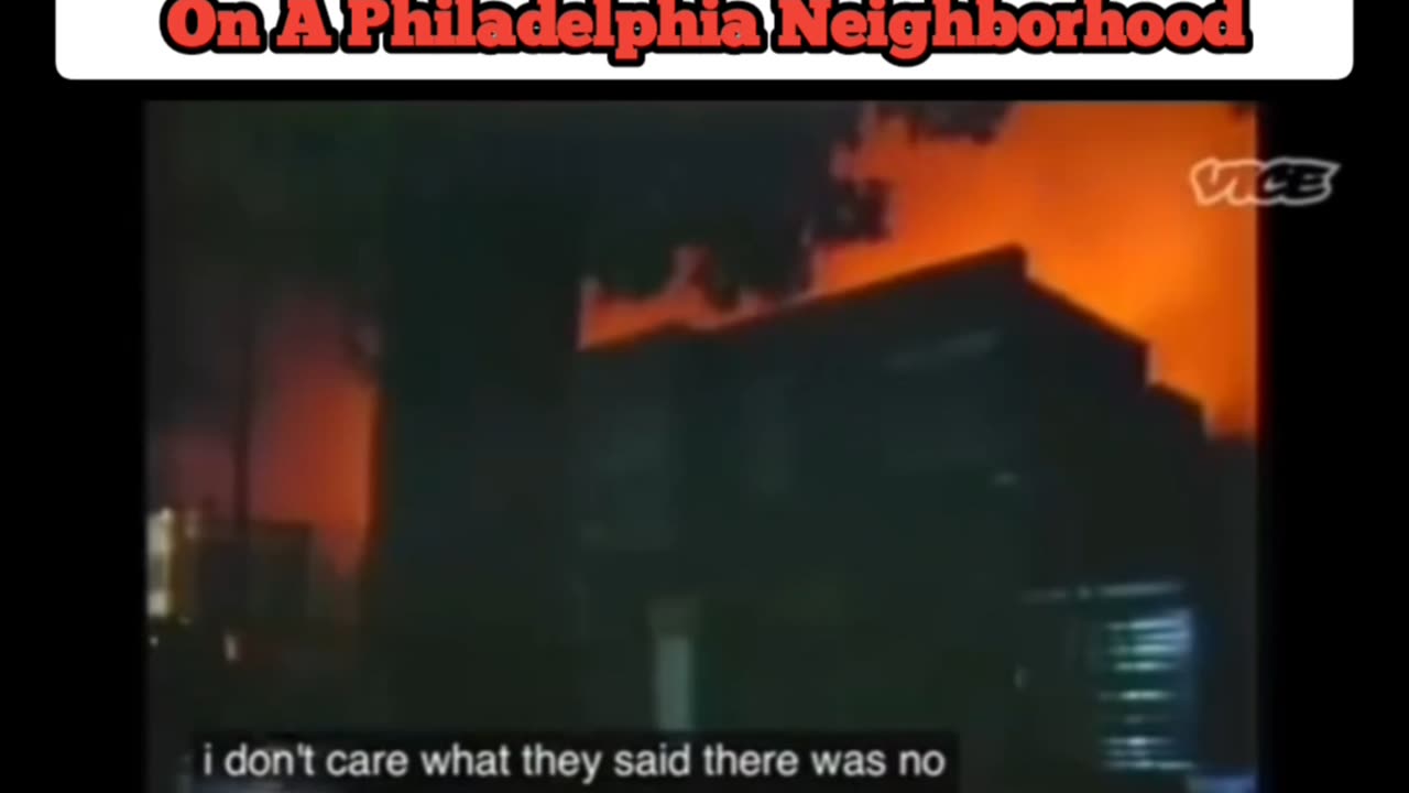 The Philadelphia MOVE Bombing