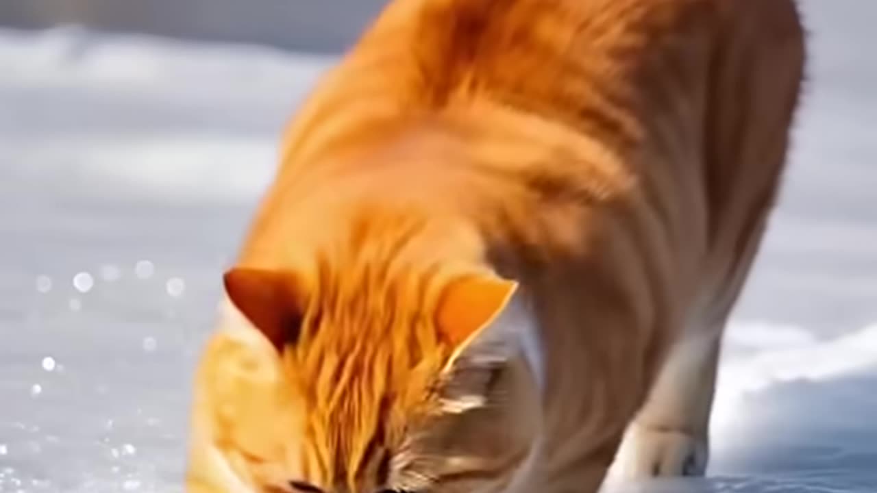 WOW!🤯 Bombming cat!💣😼 #ai #aicats #aicat #catlover #cats #cat #orangecat