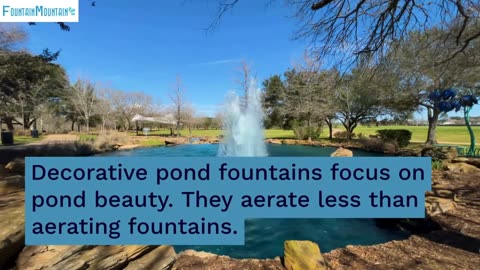 Looking For The Perfect Floating Fountain Or Aerator For Your Pond ?