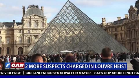 Two more suspects charged in the $102M Louvre heist