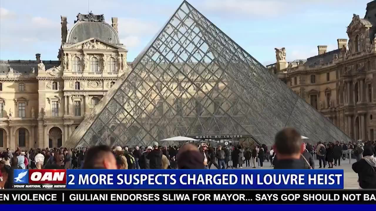 Two more suspects charged in the $102M Louvre heist