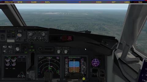 Landing in Atlanta (KATL)