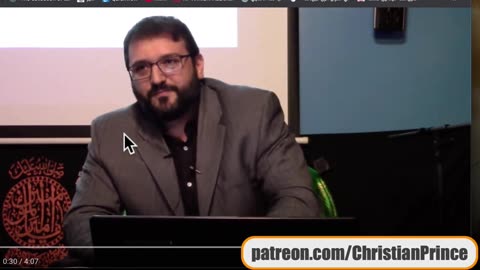 Christian prince All of them say muhammad was very sick