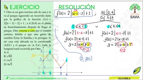 SAVIA REGULAR 2025 | Semana 14 | Álgebra