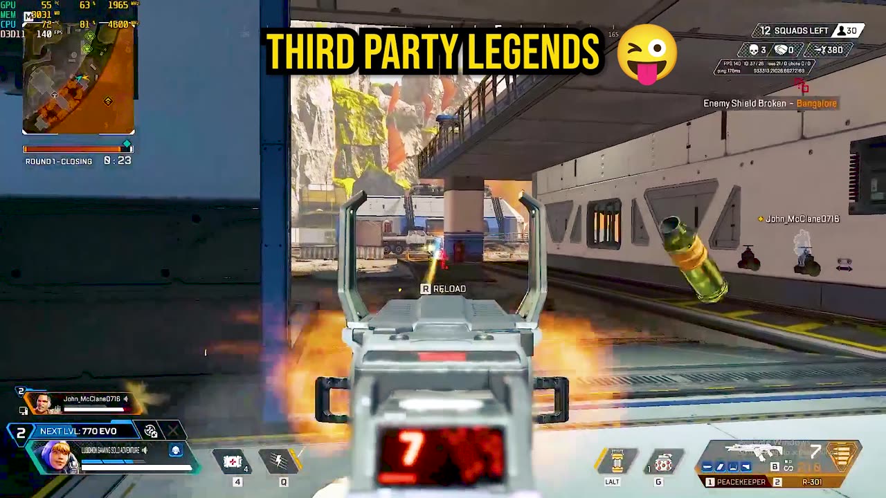 ⚡️They Thought It Was Over… Wattson Third Party Wipe! | Apex Legends Gameplay