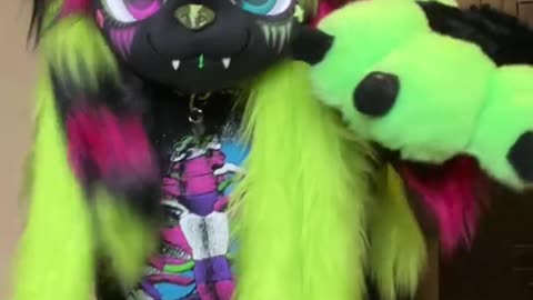 KIWI!!!! 🐾🥝 FURSUIT VIDEO BY @Cigsnvalentines on TikTok #furry #fursuit