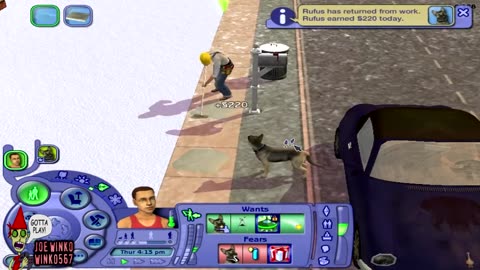 2014 12 20 - Sims 2 Playthrough Slag Town 1x13 Joe Winko