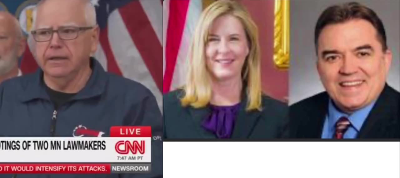 Walz announces the death of Democrat Rep. Melissa Hortman