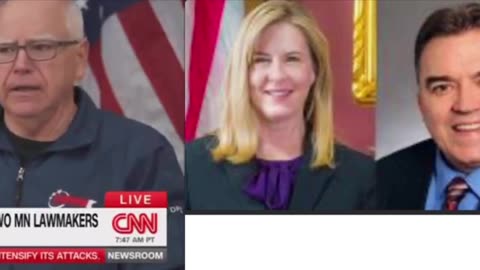 Walz announces the death of Democrat Rep. Melissa Hortman