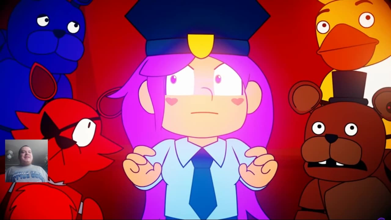 Reacting To Let's Go Creeping - FNAF Animated Music Video