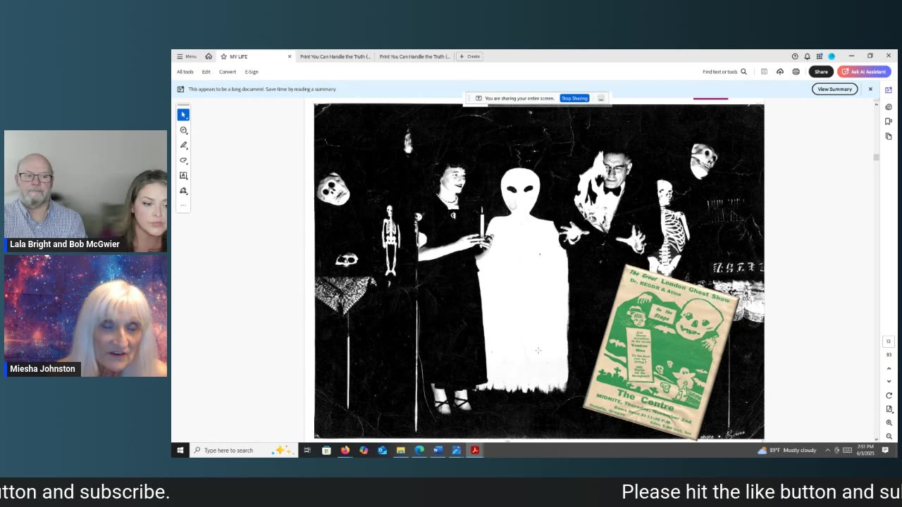 Miesha Johnson, Experiencer Extraordinaire, on Orbis Paranormal