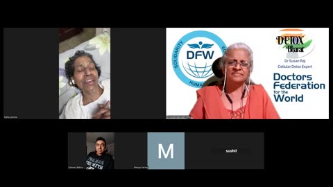 Manya & Neha Batto with Dr Susan Raj for Health consultation of their mother Raj rani Batto