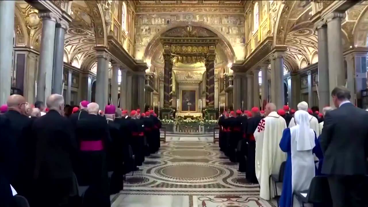 The NEXT Pope inherits broken bank accounts & mass exodus of church members