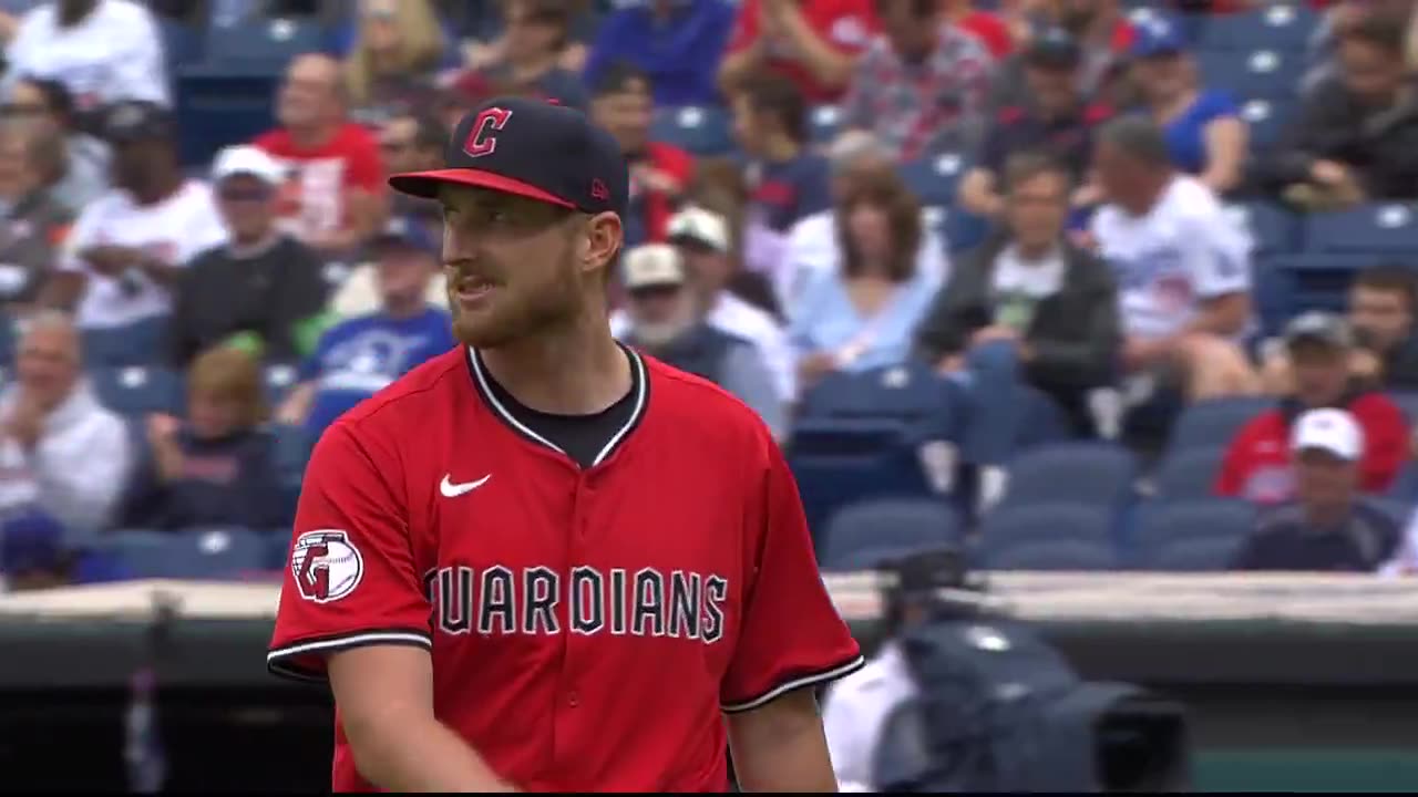Tanner Bibee Strikes Out Shohei Ohtani, Mookie Betts, Teoscar Hernández in a Great First Inning 🔥