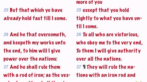 There will be slavery in the kingdom of heaven