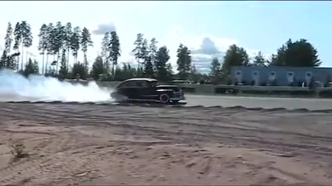 ✨🚗 Classic 1940s Car Drifting! Vintage Style Meets Modern Skill | FeedMyCuriosity