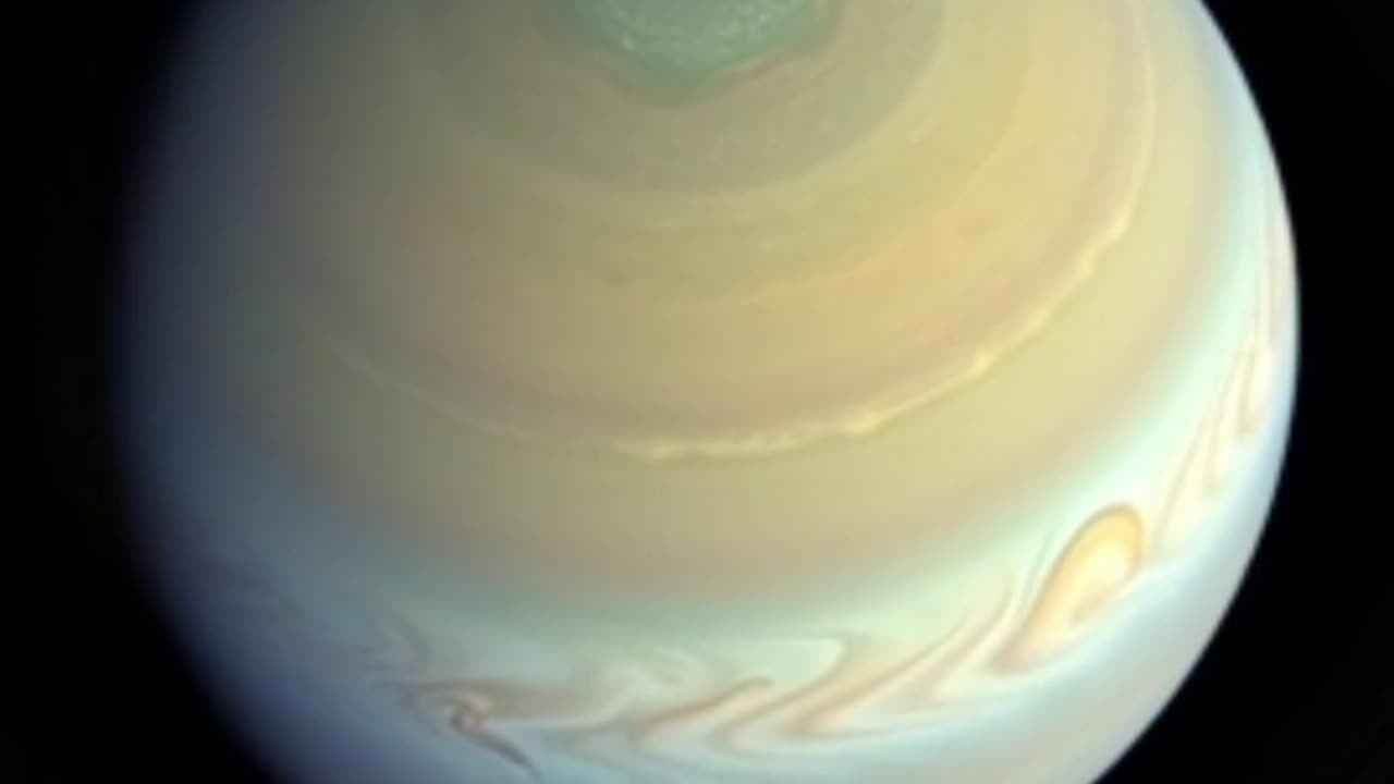 Saturn Has A Hexagon Storm