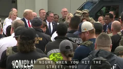 AUGUST 21 2025 President Trump goes on patrol with law enforcement, National Guard in D.C.