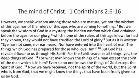 The battle between the Spirit and the flesh