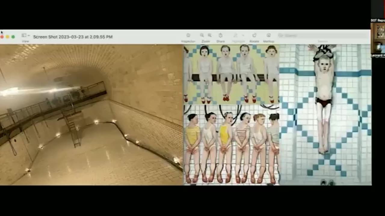 Biltmore basement pool, Tony Podesta pedo art and Anderson Cooper-Pools are Easy Blood Clean Up