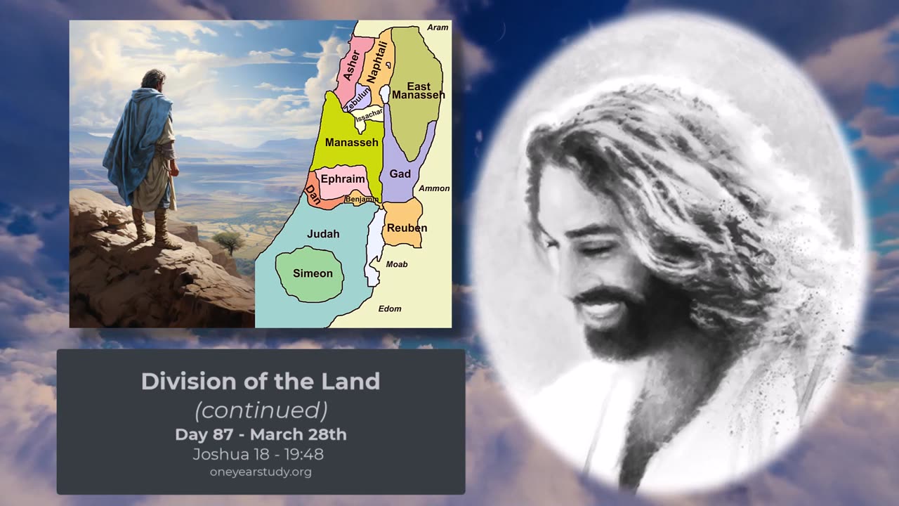 Division of the Land Part 3 - Joshua - Day 87 - March 28th - One Year Bible