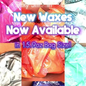 🔥 All Waxes Are Back in Stock – Now in 15.9oz Bags! 📦 #SexySmoothWax