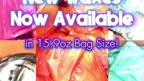 🔥 All Waxes Are Back in Stock – Now in 15.9oz Bags! 📦 #SexySmoothWax