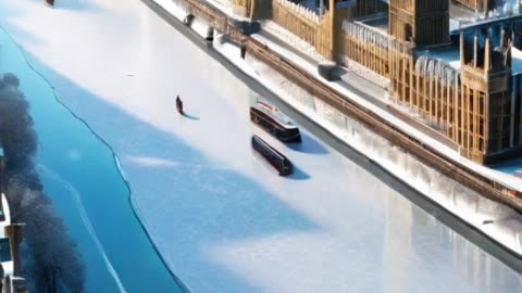 The Frozen Thames: London’s Icy Carnival